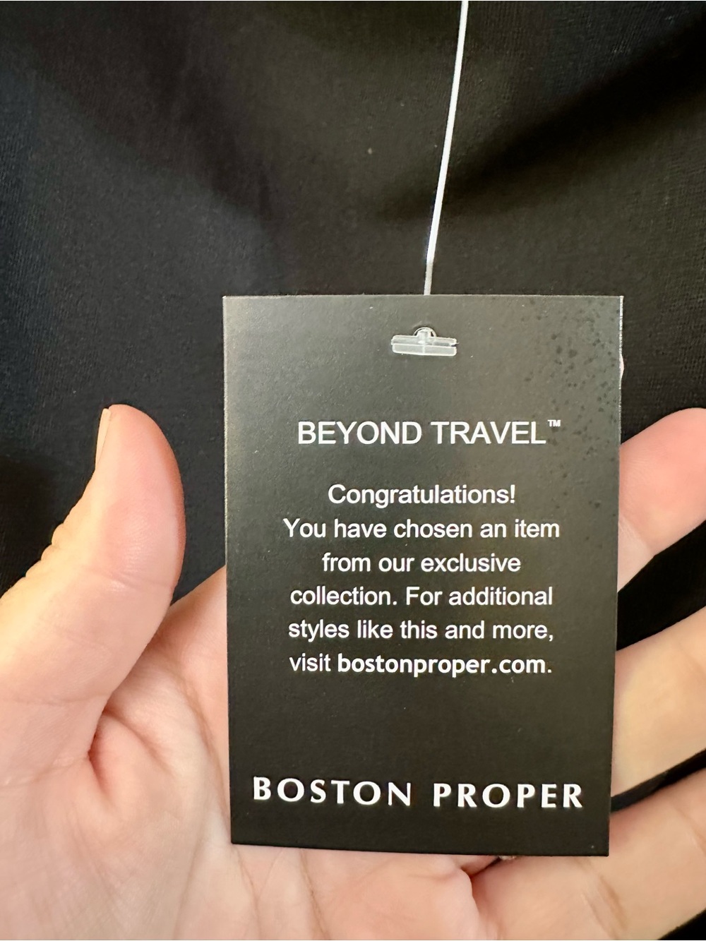 Boston Proper Beyond Travel Off the Shoulder Blouse, Med - Picture 5 of 6